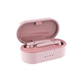 akai bte j10p roz asyrmata bluetooth v50 in ear akoystika me metalliki basi extra photo 2