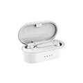 akai bte j10w leyka asyrmata bluetooth v50 in ear akoystika me metalliki basi extra photo 1