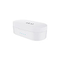 akai bte j10w leyka asyrmata bluetooth v50 in ear akoystika me metalliki basi extra photo 4