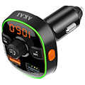 akai fmt 52bt fm transmitter me led hands free fortisti aytokinitoy bluetooth micro sd kai 2 usb extra photo 3