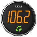 akai fmt 95bt fm transmitter kai fortistis me bluetooth micro sd fast charge usb usb type c led extra photo 1