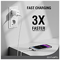 4smarts wall charger pd dual port usb type c 30w white extra photo 7