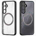 thiki dux ducis aimo mag durable backcover compatible with magsafe for samsung galaxy s24 ultra black extra photo 1