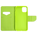 thiki fancy book case for samsung s24 navy lime extra photo 2