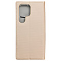 thiki smart case book for samsung s24 ultra gold extra photo 1