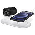 spigen magsafe charger apple watch stand 2 in 1 mag fit duo white extra photo 2
