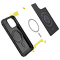 spigen rugged armor magsafe matte black for iphone 15 pro max extra photo 4