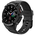 spigen rugged armor pro black for samsung galaxy watch6 classic 47mm extra photo 3