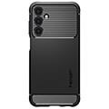 spigen rugged armor matte black for samsung galaxy a25 5g extra photo 1
