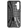 spigen rugged armor matte black for samsung galaxy a55 extra photo 2