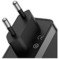 baseus wall charger gan5 pro 2x usb type c usb 140w black extra photo 1