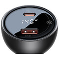 baseus superme car charger usb c 140w black extra photo 4