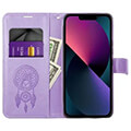 mezzo book case for samsung a15 5g dreamcatcher purple extra photo 1