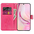 mezzo book case for samsung a55 5g dreamcatcher magenta extra photo 1