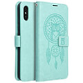 mezzo book case for xiaomi redmi 9at redmi 9a dreamcatcher green extra photo 1
