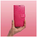 mezzo book case for xiaomi redmi note 13 pro plus 5g mandala magenta extra photo 1