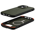 uag civilian magsafe olive for iphone 14 pro max extra photo 1