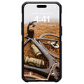 uag metropolis lt magsafe kevlar black for iphone 15 pro max extra photo 2