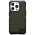 uag metropolis lt magsafe kevlar olive for iphone 15 pro extra photo 2