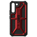 uag monarch crimson red for samsung galaxy s22 extra photo 1