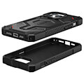 uag monarch pro magsafe kevlar black for iphone 15 pro max extra photo 1