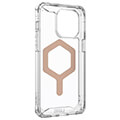 uag plyo magsafe ice rose gold for iphone 15 pro max extra photo 8