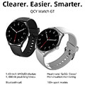 qcy gt s8 smartwatch gray extra photo 3