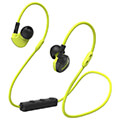 hama 184119 freedom athletics bluetooth headphones in ear microphone black yellow extra photo 1