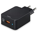 hama 201641 qualcomm quick charger usb a 195 w black extra photo 4
