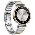 smartwatch huawei watch gt 4 stainless steel silver 41mm extra photo 1