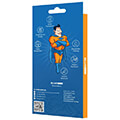 front cover clear screen protector blue shield motorola moto e13 black extra photo 1