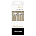 pioneer se ql2t gl in ear white gold extra photo 2