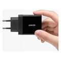 anker wall charger 2 port usb a 24w black extra photo 2