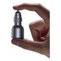ugreen car charger ec703 75w 325a 1 x usb a 2 x type c black extra photo 2