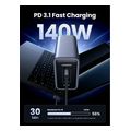 ugreen desktop charger cd333 nexode 300w 5a 1 x usb a 4 x type c grey extra photo 2