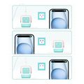 ugreen wall charger cd361 uno 65w 325a 1 x usb a 2 x type c cyan extra photo 4