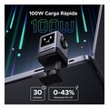 ugreen wall charger x688 uno 100w 5a 1 x usb a 3 x type c black extra photo 2 ugreen wall charger x688 uno 100w 5a 1 x usb a 3 x type c black extra photo 2