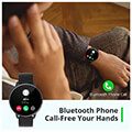 colmi smartwatch i31 143 amoled black extra photo 2