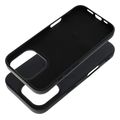 silicone mag cover big hole case magsafe for iphone 16 pro black extra photo 1