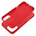 silicone mag cover big hole case magsafe for iphone 16 pro max red extra photo 1