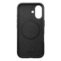 nomad modern leather case black for iphone 16 plus extra photo 1