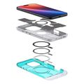 spigen classic c1 magsafe bondi blue for iphone 16 pro max extra photo 2