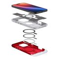 spigen classic c1 magsafe ruby for iphone 16 pro max extra photo 6