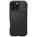 spigen optik armor magsafe black for iphone 16 pro extra photo 1