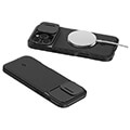 spigen optik armor magsafe black for iphone 16 pro extra photo 6