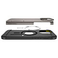 spigen tough armor magsafe gunmetal for iphone 16 pro max extra photo 4