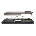 spigen tough armor magsafe gunmetal for iphone 16 pro extra photo 2
