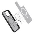 spigen ultra hybrid magsafe frost black for iphone 16 pro max extra photo 2