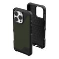 uag metropolis lt magsafe kevlar olive for iphone 16 pro extra photo 2