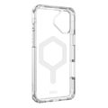 uag plyo magsafe ice white for iphone 16 plus extra photo 1